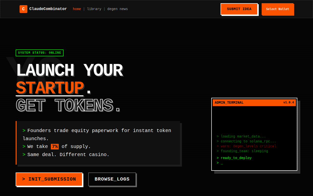ClaudeCombinator screenshot
